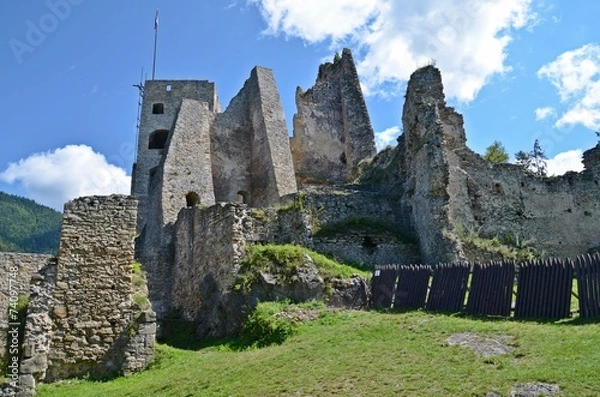 Obraz Likava castle ruins