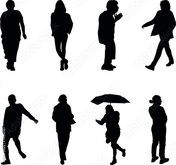 Obraz Siluetas de mujer