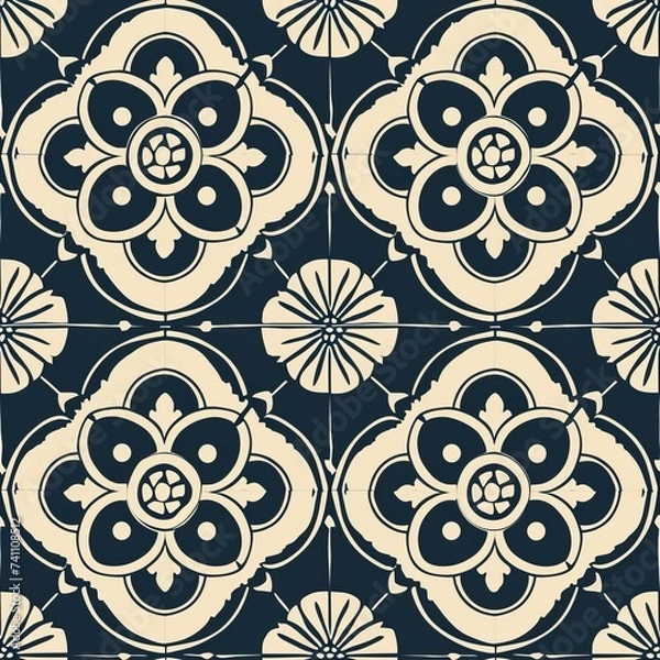 Obraz Seamless Tiles Pattern 
