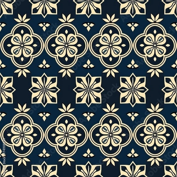 Obraz Seamless Tiles Pattern 