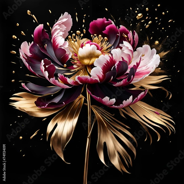 Obraz pink lotus flower