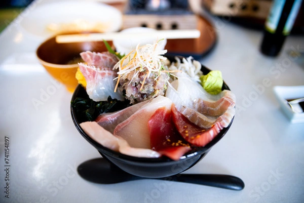 Obraz 海鮮丼