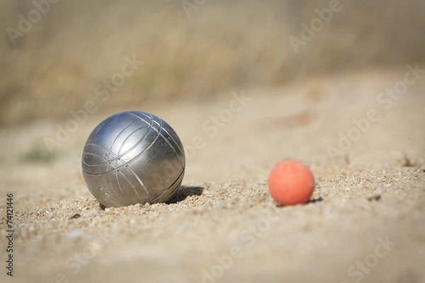 Obraz 1 boule de pétanque