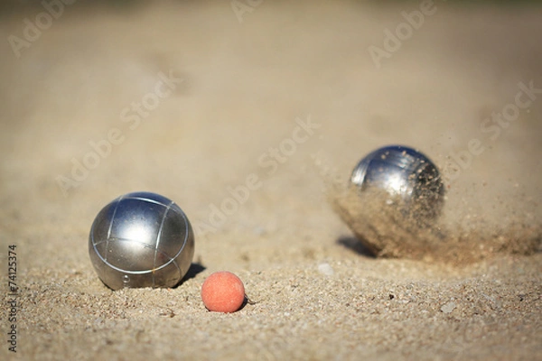Obraz 2 boules de pétanque