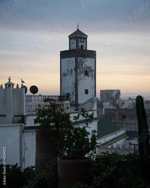 Fototapeta Essaouira Tower Sunset