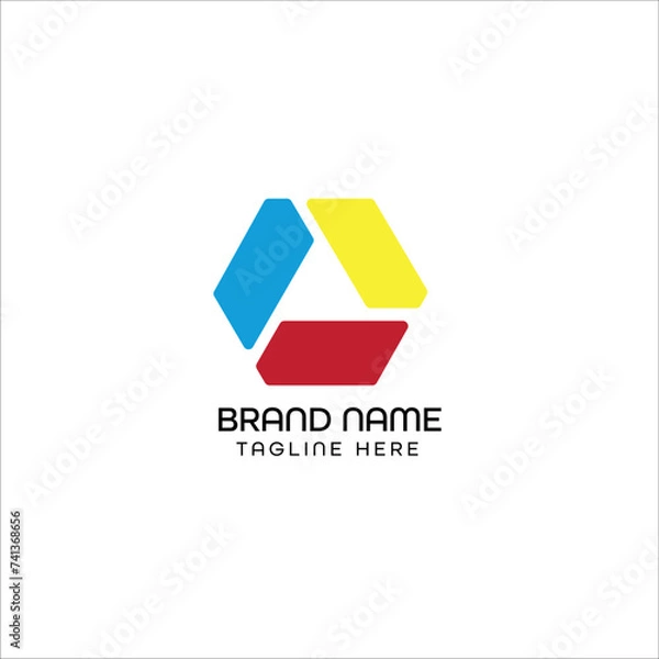 Fototapeta abstract logo design