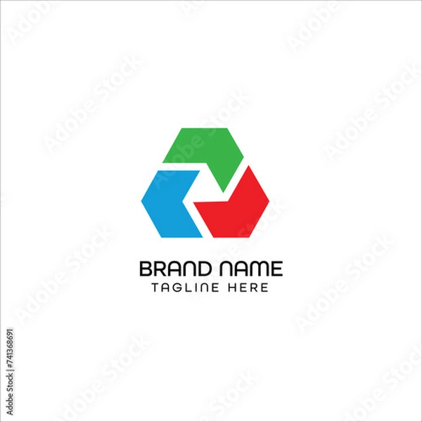 Obraz abstract logo design