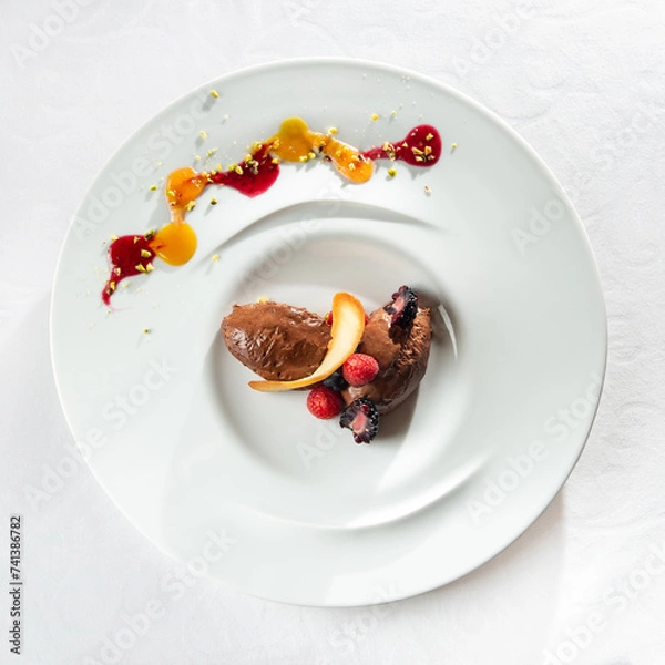 Obraz chocolate mousse