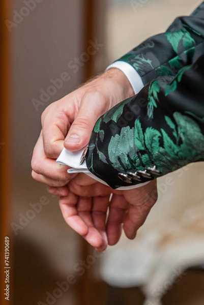 Obraz wedding preparations