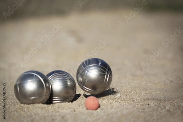 Obraz 3 boules de pétanque