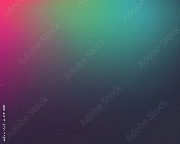 Obraz Abstract dark green gradient background