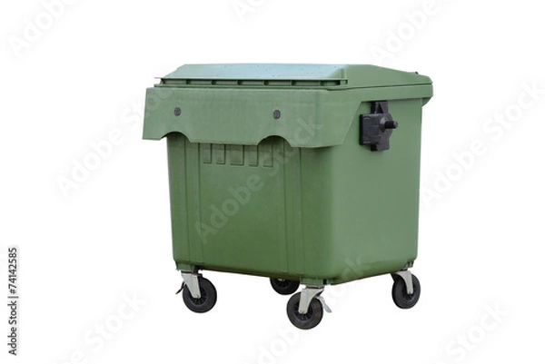 Obraz dumpster isolated on white background