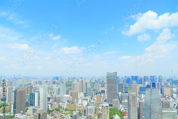 Fototapeta 日本の原風景　都市デザイン