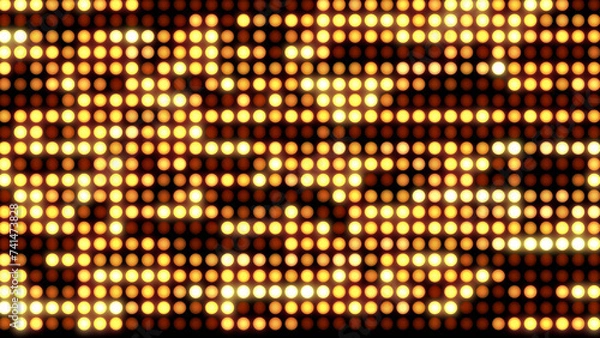 Fototapeta Wall of Lights party background