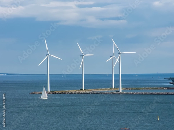 Obraz Wind turbines