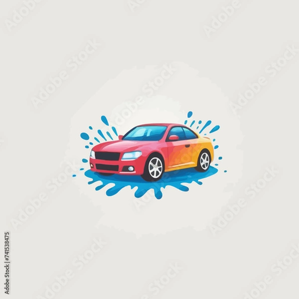 Obraz Car Icon Vector Design Very Cool 