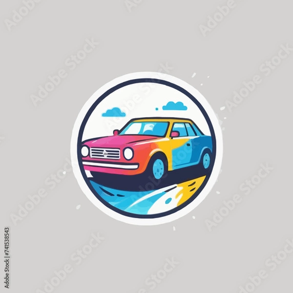 Obraz Car Icon Vector Design Very Cool 
