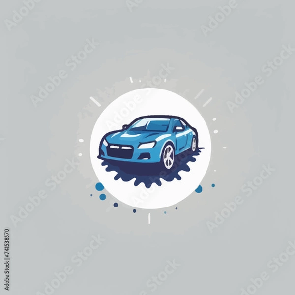 Obraz Car Icon Vector Design Very Cool 