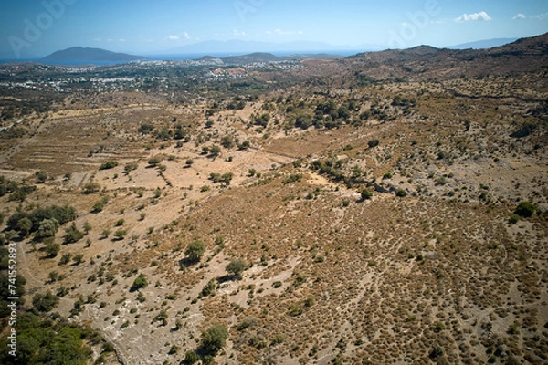 Obraz Landscape with mountains and sky