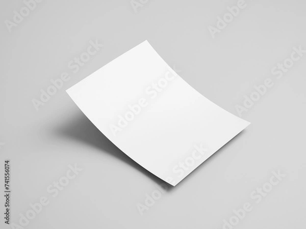 Fototapeta Blank US Letter format paper