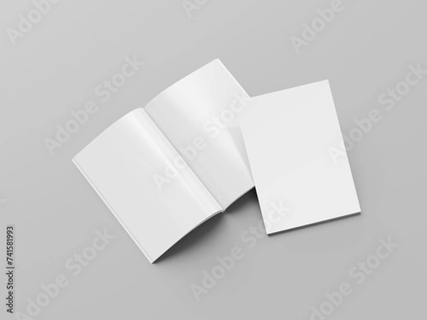 Fototapeta Perfect binding brochure mockup
