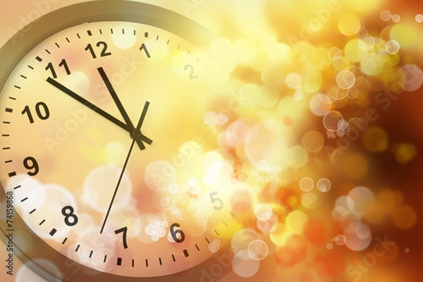 Obraz New Year clock