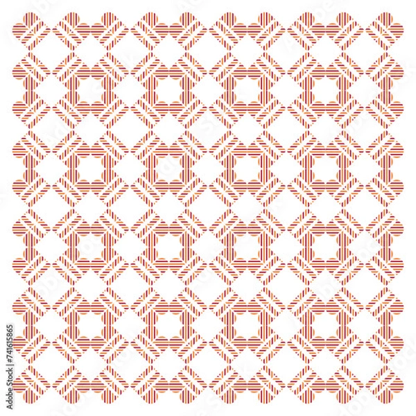 Fototapeta Creative ethnic style vector seamless pattern