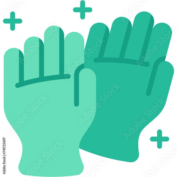 Fototapeta Gloves Icon
