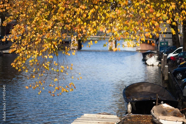 Obraz Amsterdam canal