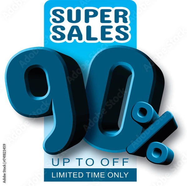 Fototapeta discount numbers for promotion