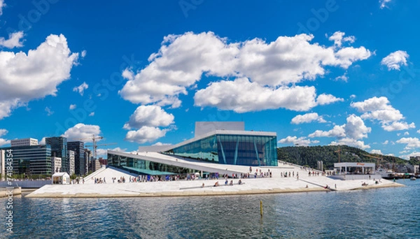 Fototapeta Opera w Oslo