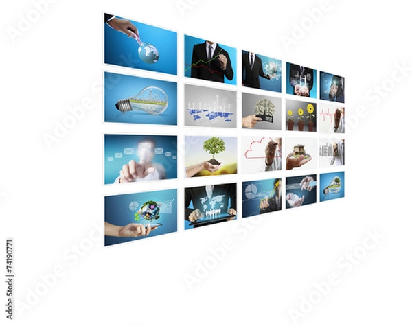 Obraz Digital photo album