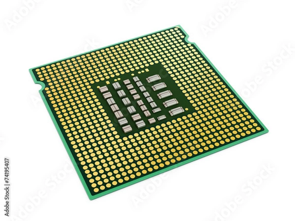 Fototapeta Computer microprocessor