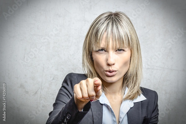 Obraz Schuldzuweisung