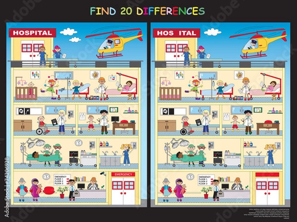 Fototapeta game for children