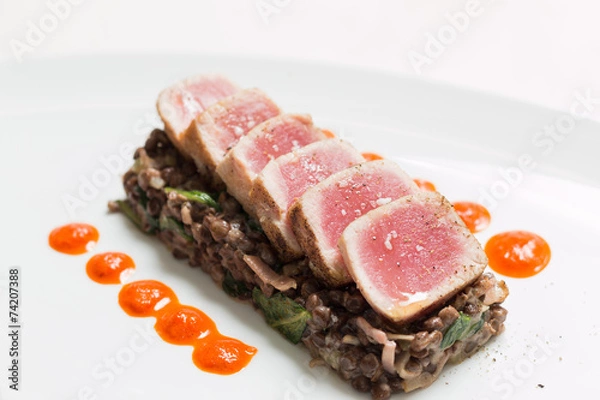 Fototapeta Roasted tuna