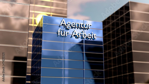 Obraz Gebäude Agentur für Arbeit