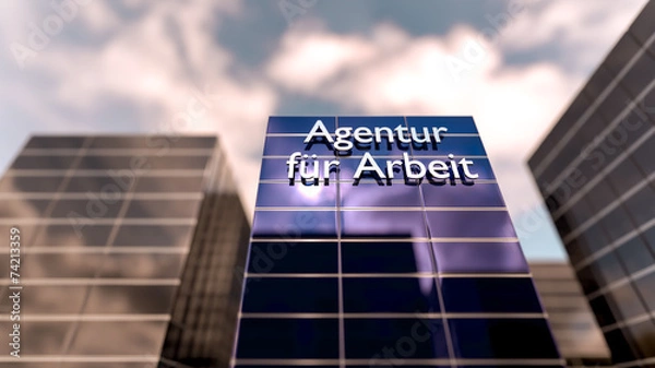 Obraz Gebäude Agentur für Arbeit