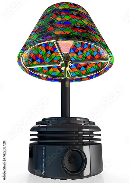 Obraz Speaker Lamp