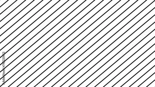 Fototapeta  長方形のストライプの線　4K　黒