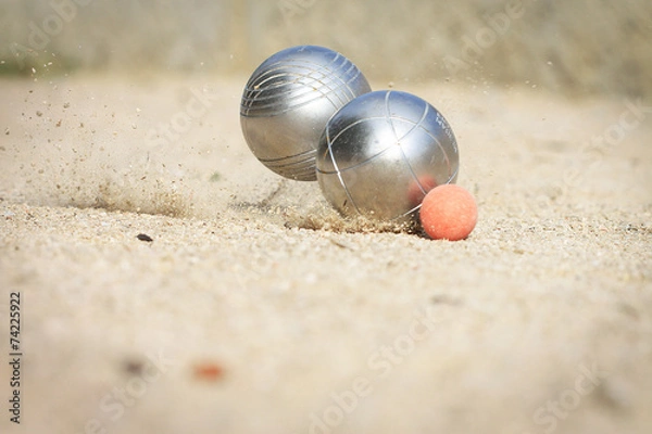 Obraz 2 boules de pétanque