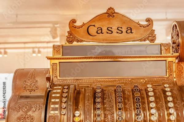 Obraz Alte Registrierkasse