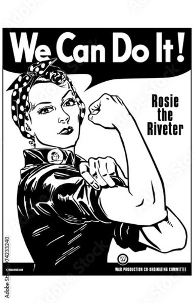 Fototapeta Rosie The Riveter