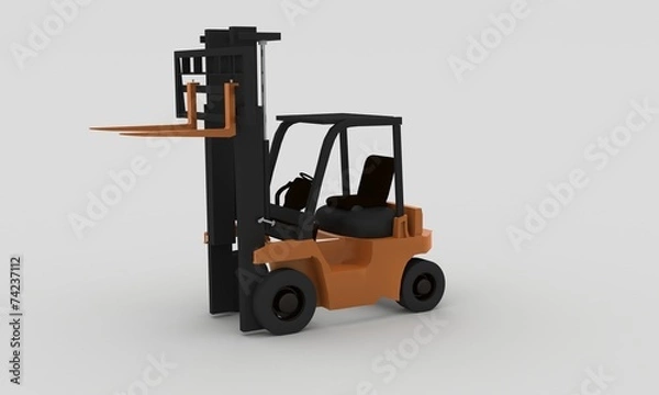 Obraz フォークリフト1