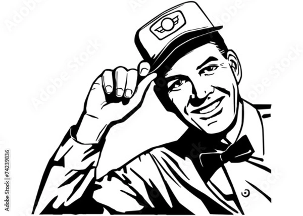 Fototapeta Przyjazny serwisant