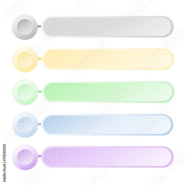 Fototapeta text boxes 3d, box frame, text frame, title box, banner frame