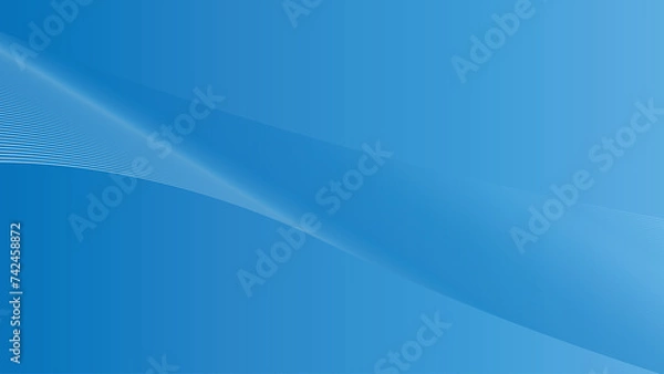 Fototapeta Abstract blue gradient background ,Technology background vector design