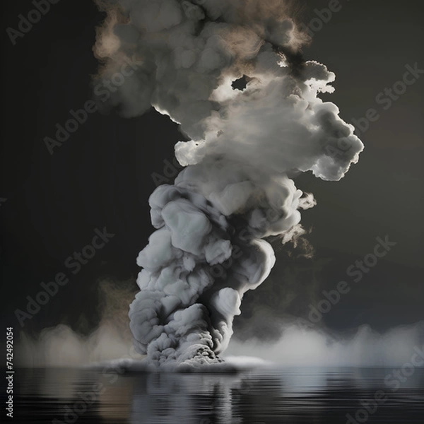 Fototapeta 煙、湯気