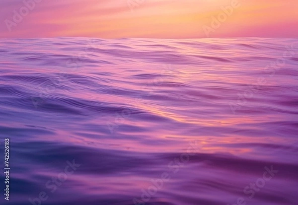 Obraz sunset over water Generated In Ai