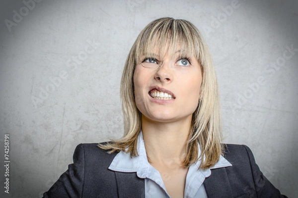 Obraz Verrückte Blondine